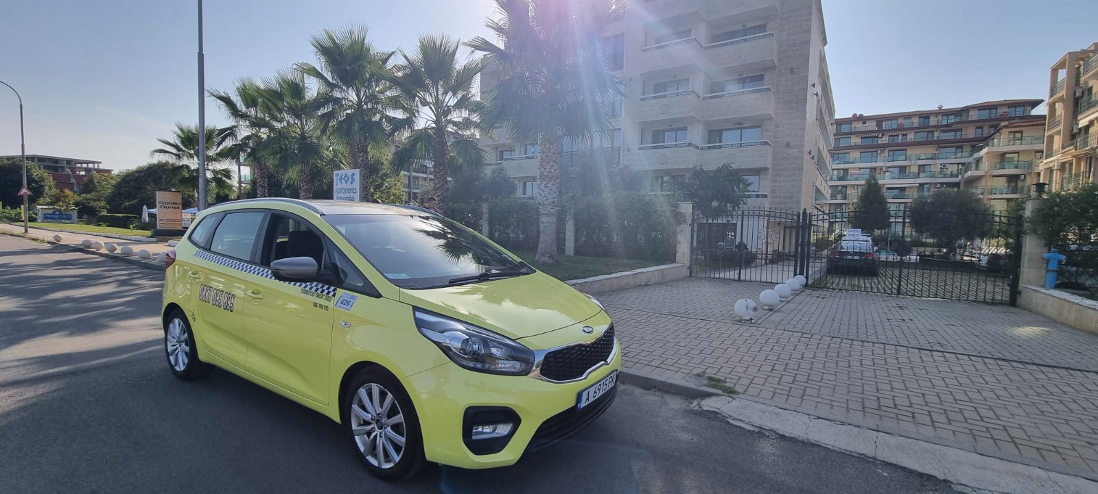 Такси Приморско Kia 6+1 места с голям багажник